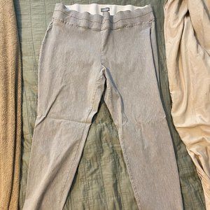 grey plus size dress pants